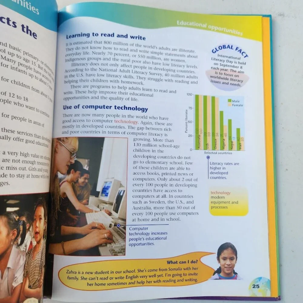 Improving the Quality of Life Global Citizenship Hardcover Book by Susan Watson